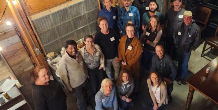 RCWS 2021 Yampa Valley participants standing together 